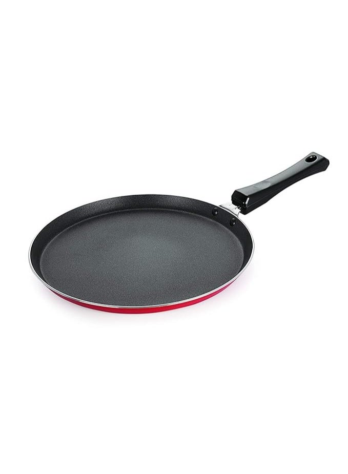 Nirlon Special Aluminium Non-Stick Flat Base Dosa Tawa, 27.5cm (3 Layered Coated) - Image 1