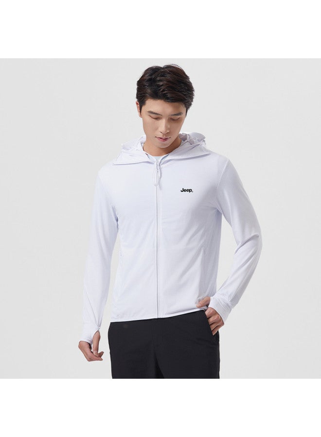 Jeep Upf50+】men's Summer Fashion Versatile Sun Protection Hooded Jacket, Outdoor Uv Protection Windbreaker For Men - Image 2