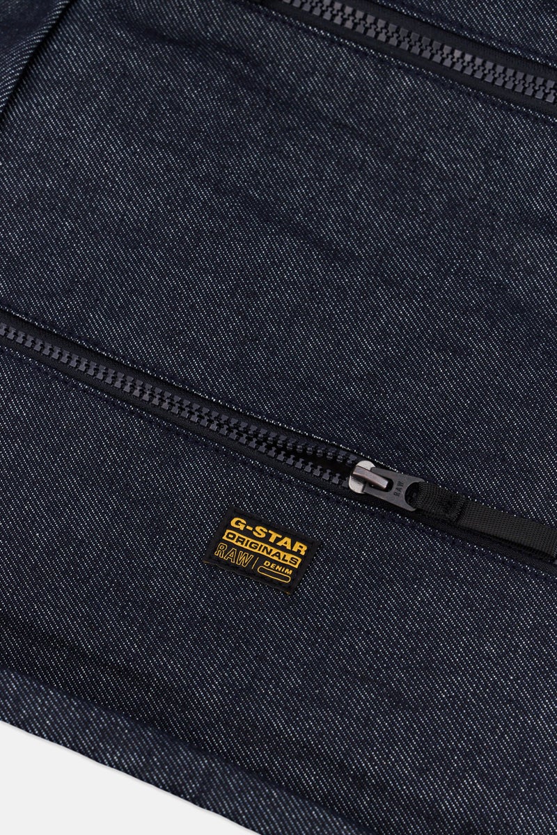 G-Star RAW Men Brand Logo Backpack, Navy - Image 4