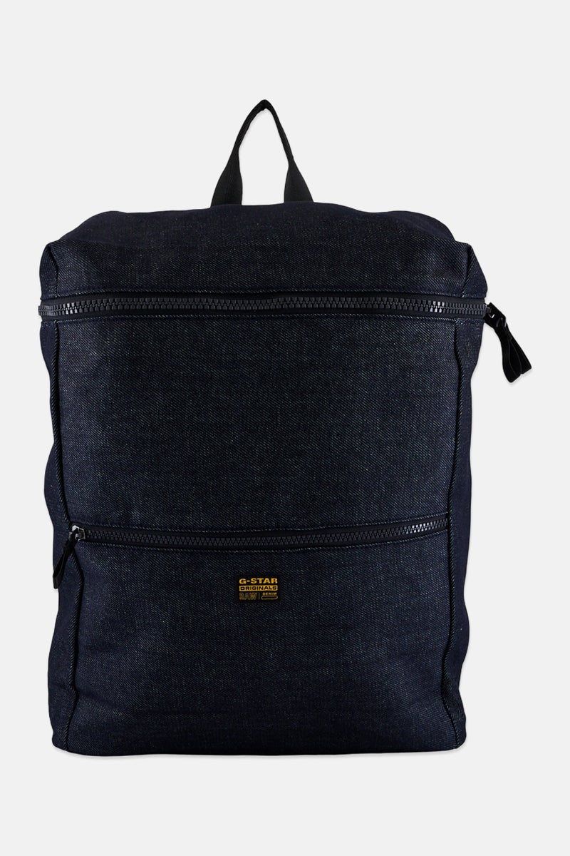 G-Star RAW Men Brand Logo Backpack, Navy - Image 1