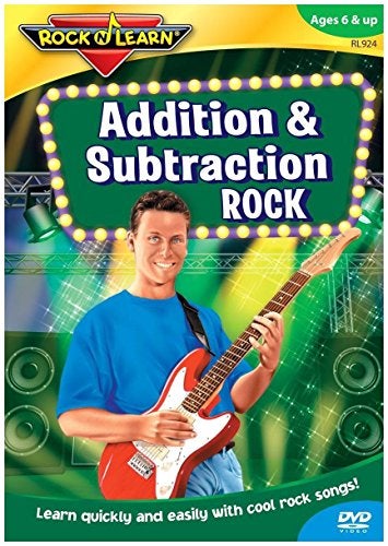 ROCK N LEARN قرص DVD للجمع والطرح من روك 'ن ليرن - Image 4