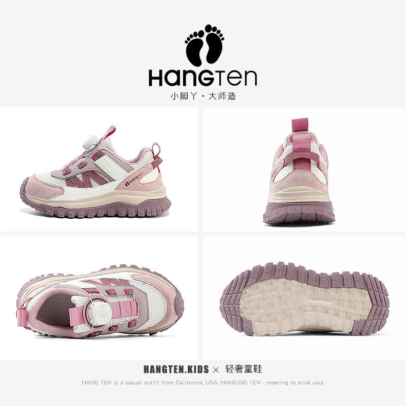 Hangten/Jubilant Girls Sneaker 2024 New Non-Slip Casual Children'S Running Shoes Large Children'S Shoes - Image 4