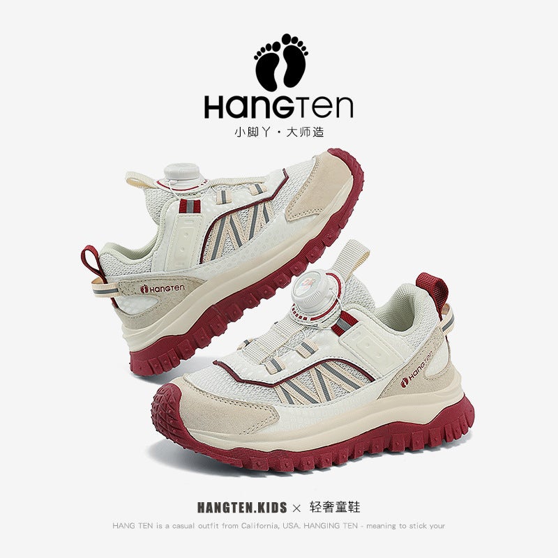 Hangten/Jubilant Girls Sneaker 2024 New Non-Slip Casual Children'S Running Shoes Large Children'S Shoes - Image 3