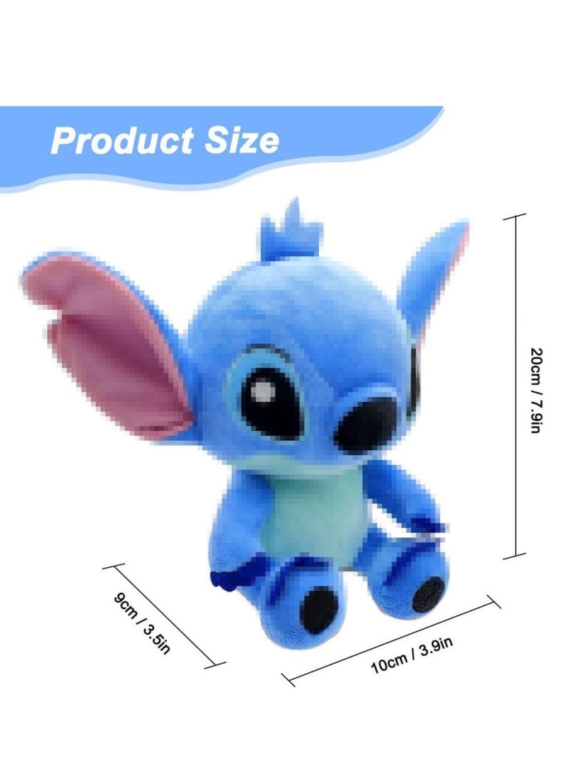 Generic Disney Cartoon Stitch Plush Dolls, Size 16Cm, Blue  - Image 2