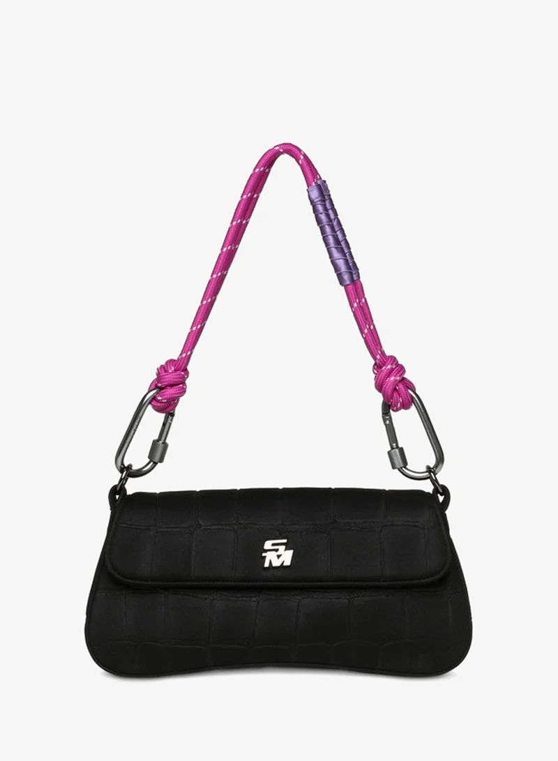 ستيف مادن Bviper-u Women's Black Shoulder Bag