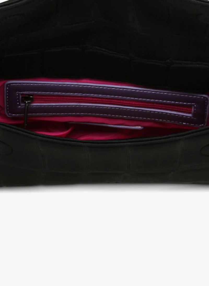 ستيف مادن Bviper-u Women's Black Shoulder Bag