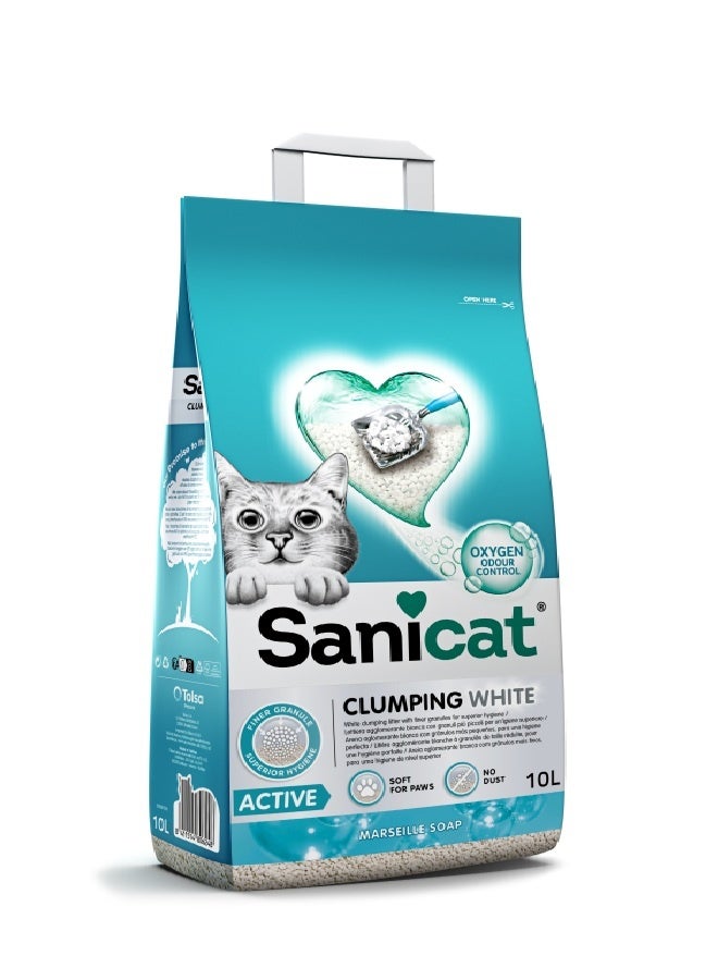 Sanicat Clumping White Active - 10L