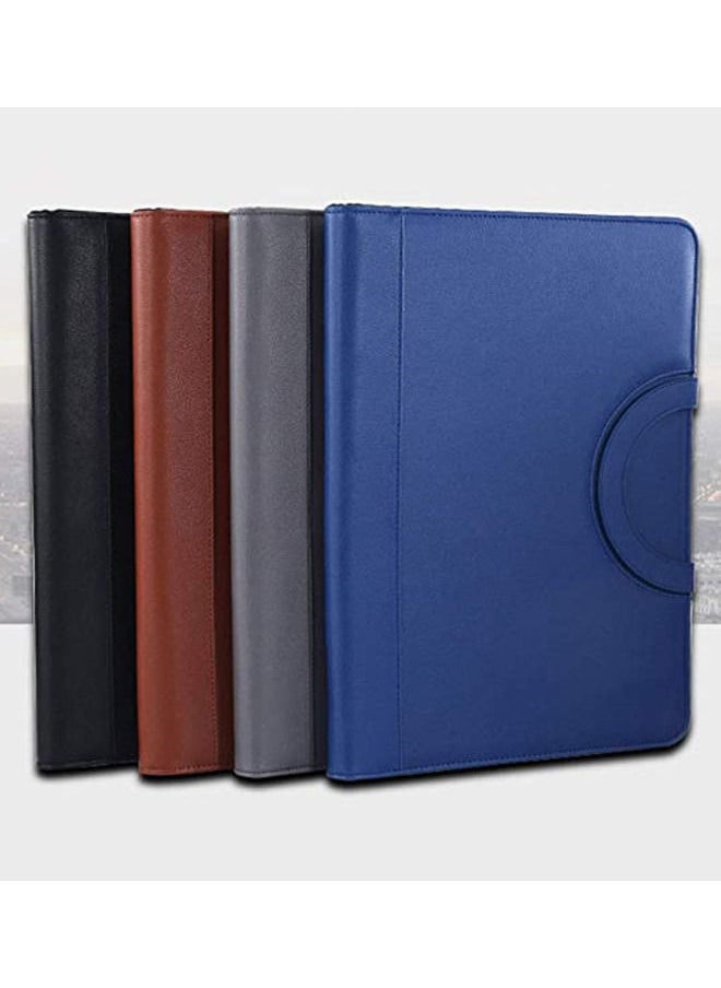 ISank - A4 Multi-function Folder Wireless/wired Charging Folder Combination, with Notebook, Calculator, Mobile Power - Image 1