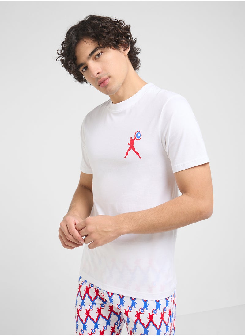 MARVEL Nightwear T-Shirt & Pants Set  - Image 3