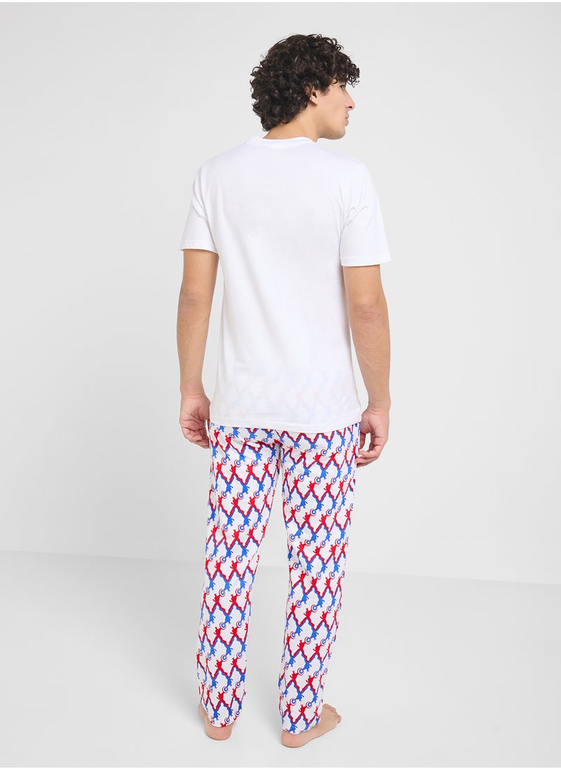 MARVEL Nightwear T-Shirt & Pants Set  - Image 2