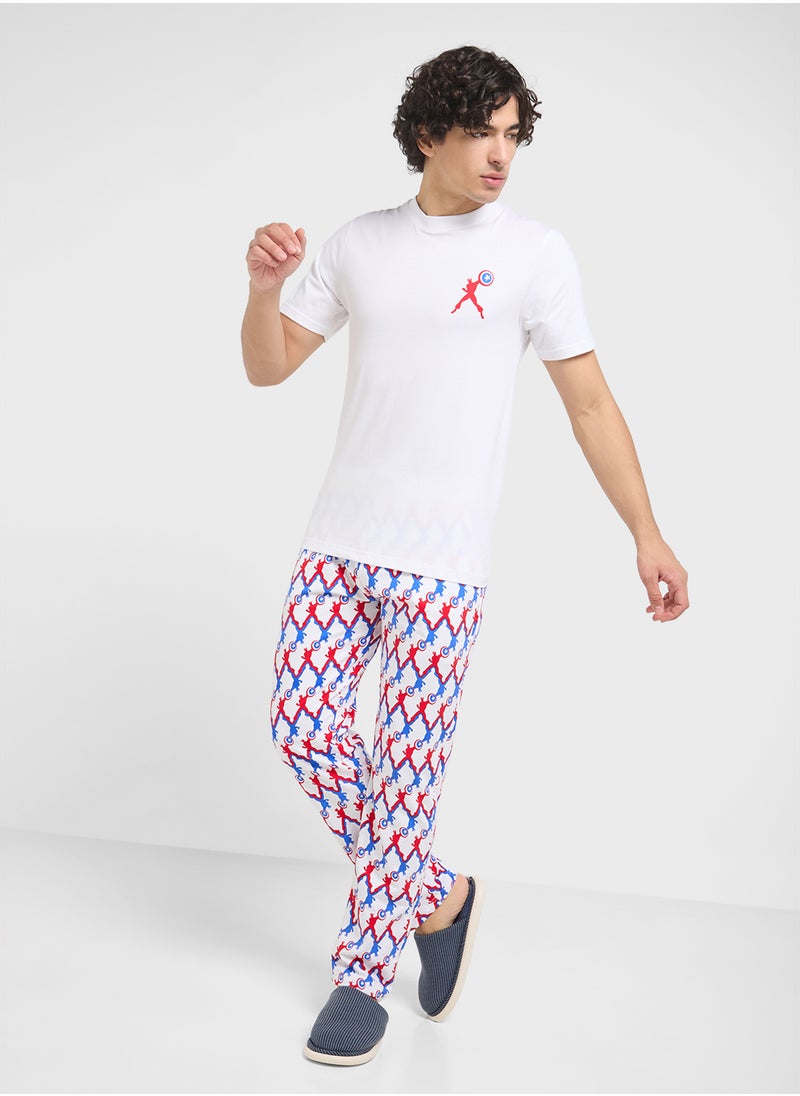 MARVEL Nightwear T-Shirt & Pants Set  - Image 5