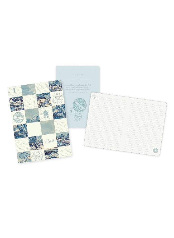 Van Gogh Traveler's Notebook Set: (Refillable Notebook)  - Image 4