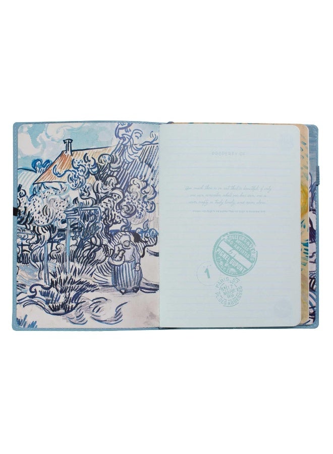 Van Gogh Traveler's Notebook Set: (Refillable Notebook)  - Image 3