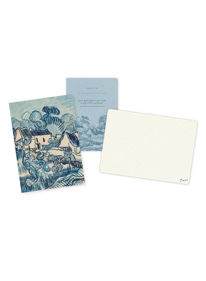 Van Gogh Traveler's Notebook Set: (Refillable Notebook)  - Image 5