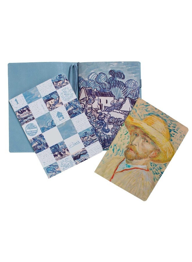 Van Gogh Traveler's Notebook Set: (Refillable Notebook)  - Image 2