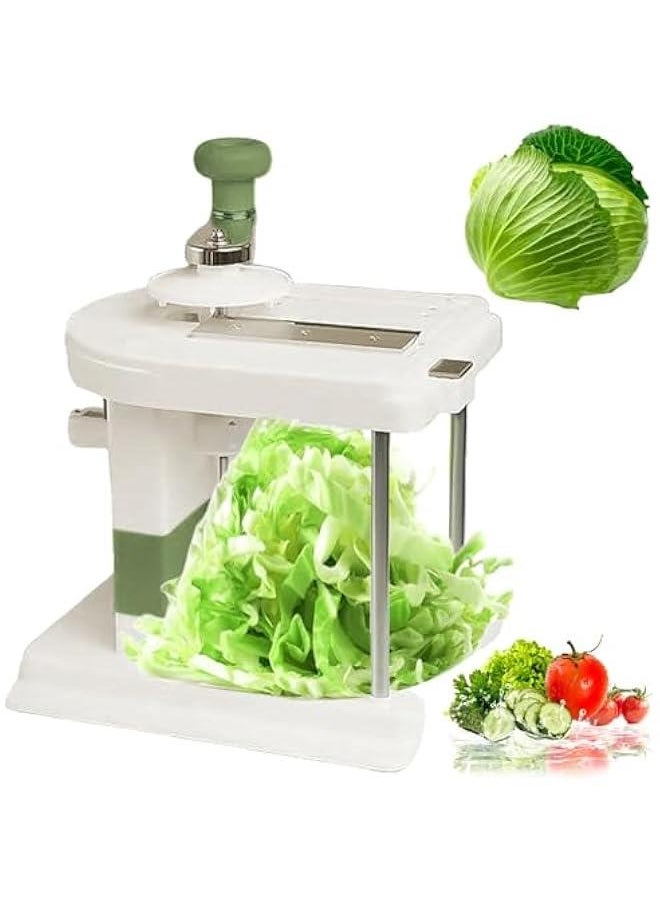 OCTOBER - Cabbage Shredder, Rotatable Cabbage Slicer, Manual Sauerkraut Lettuce Shredder, Cabbage Grater, Agjustable Vegetable Chopper Cutter, Kitchen Gadgets - Image 1