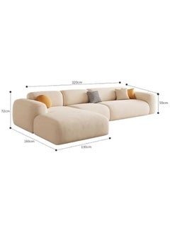 Poppins Home Poppins HOME Multifunctional Relaxing Living Room Sofas Armchair(L Shape) (L Shape+1+Ottoman, Right ARM)  - Image 3