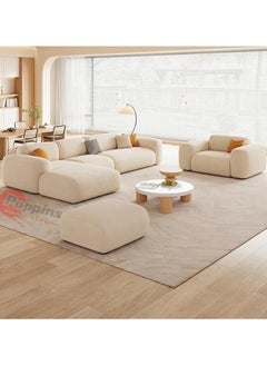 Poppins Home Poppins HOME Multifunctional Relaxing Living Room Sofas Armchair(L Shape) (L Shape+1+Ottoman, Right ARM)  - Image 1