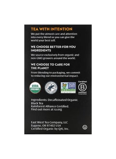 Choice Organic Teas Choice Organic Teas, Decaf Black Tea, English Breakfast, 16 Tea Bags, 1.12 oz (32 g)  - Image 2