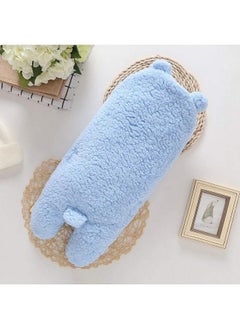 Brandonn Flannel 06 Months Hooded Swaddle Wrapper Blanket Sky Blue Lightweight  - Image 5