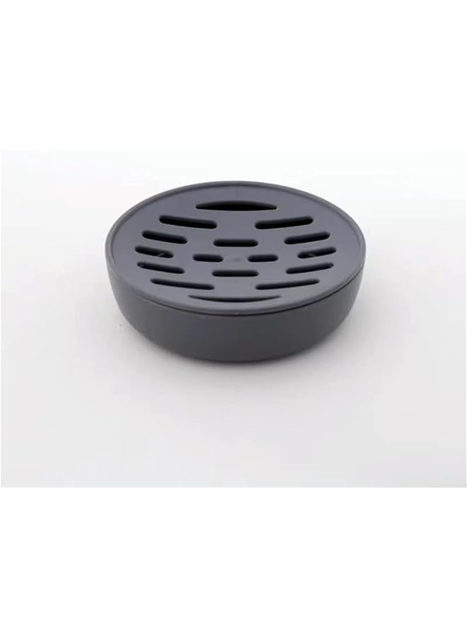 Kitchen Brush for Cleaning Dishes, Pots, and Sinks - Soap Dispensing Palm Brush with Complimentary Bracket (Black) - Image 3