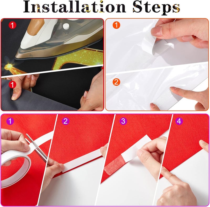 Timtin VIP Photography Backdrop and Red Carpet Set - Image 5