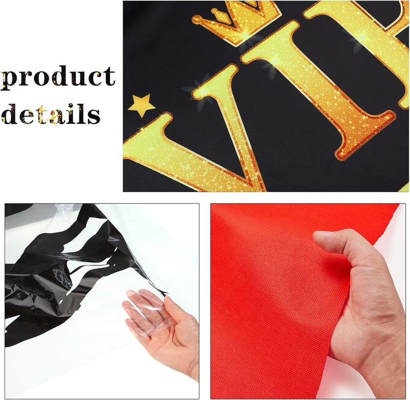 Timtin VIP Photography Backdrop and Red Carpet Set - Image 4