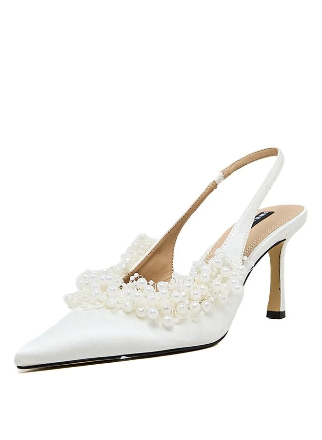 ناين ويست NINEWEST S4S96759 30 SHOES WHITE