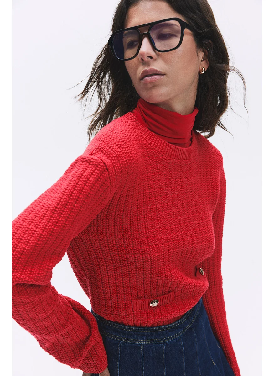 اتش اند ام Moss-Knit Jumper