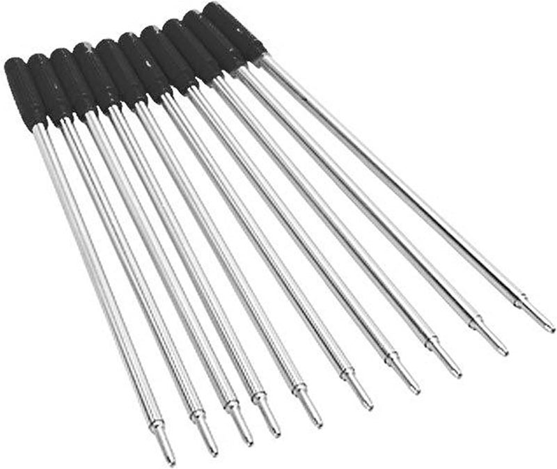 WOODRIVER Cross Style Black Ink Refills 10pk - Image 1