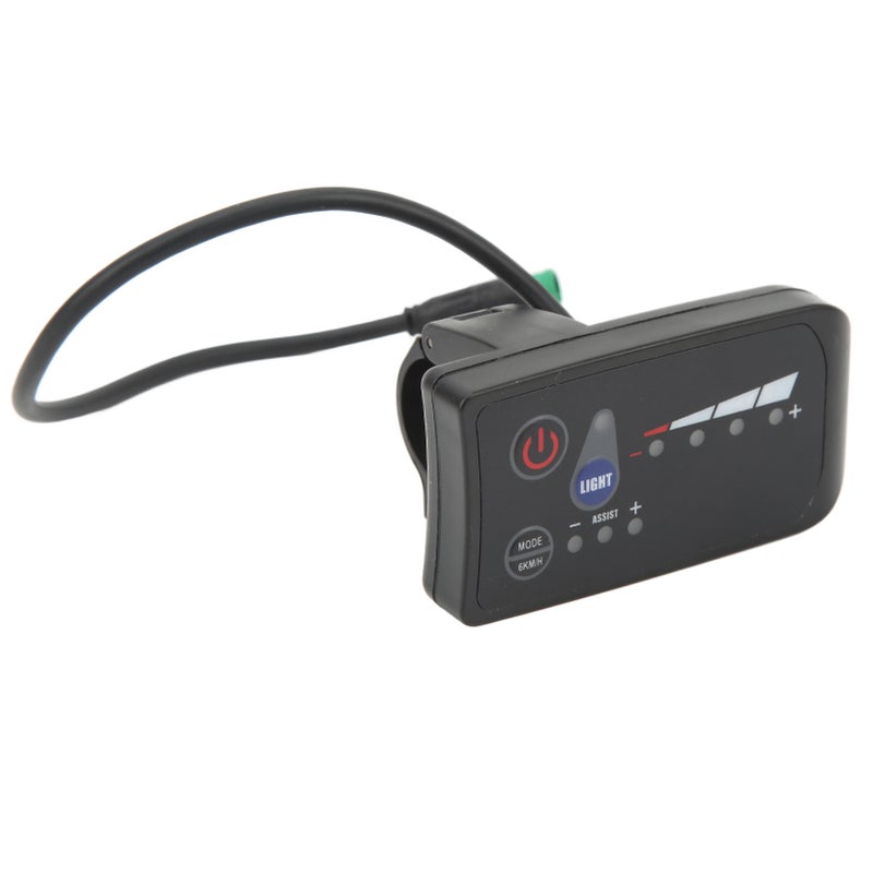 Electric Bike Power Display Meter Waterproof 5 Pin Interface ABS Housing LED Display Panel for Cycling 48V - Image 5