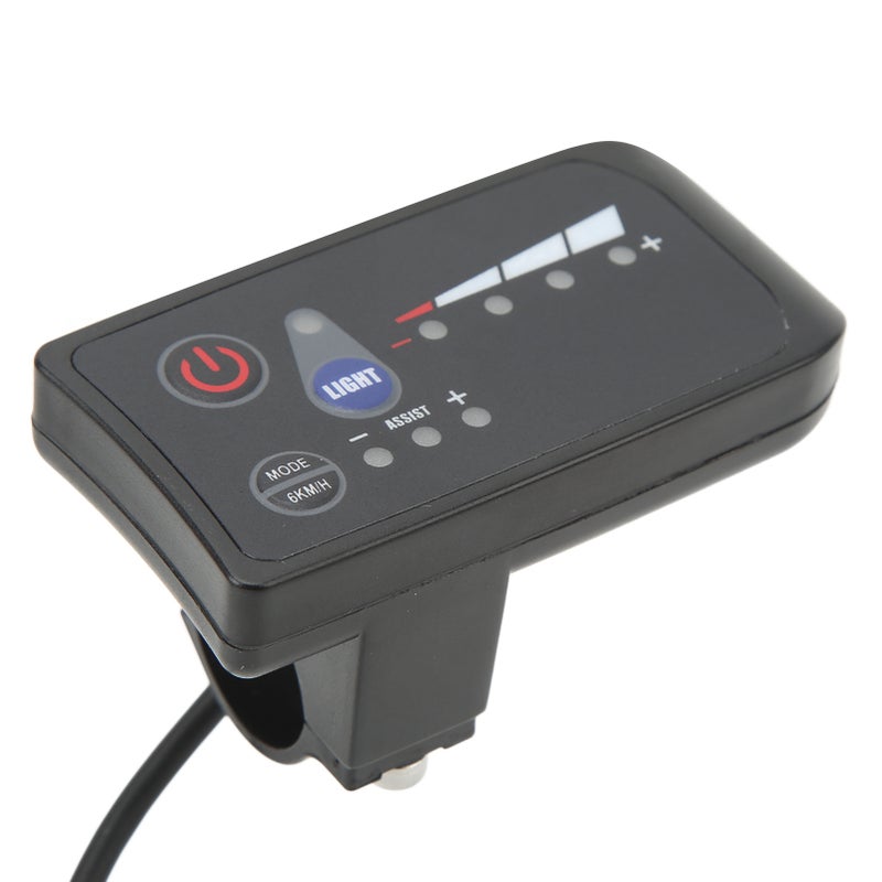 Electric Bike Power Display Meter Waterproof 5 Pin Interface ABS Housing LED Display Panel for Cycling 48V - Image 4