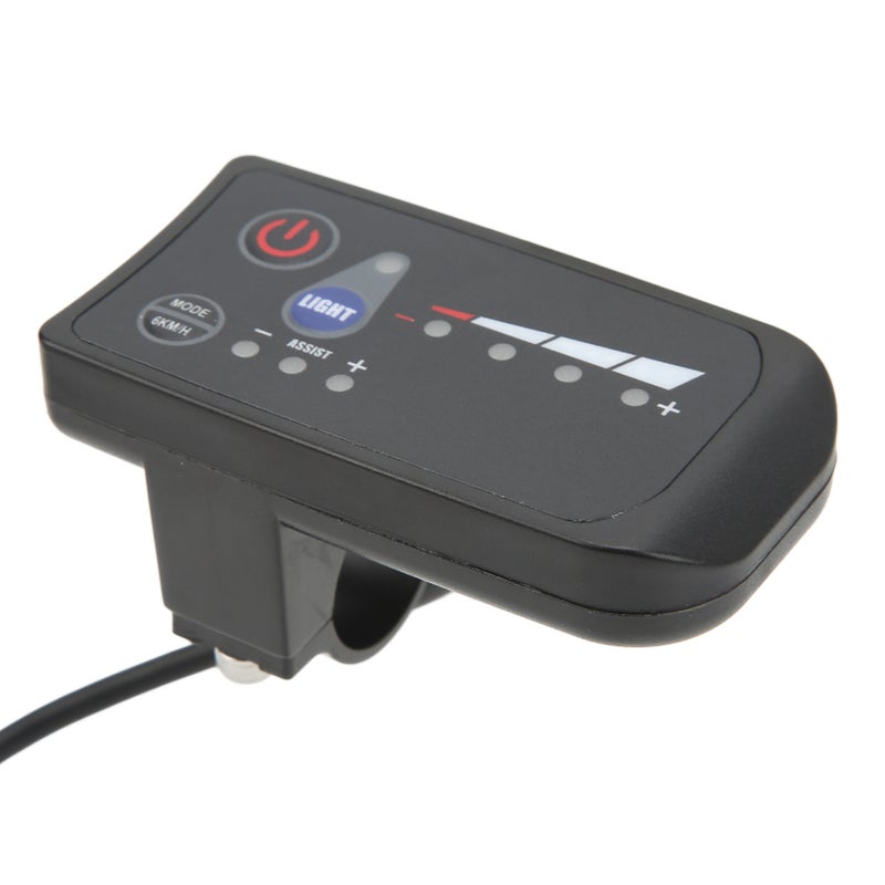 Electric Bike Power Display Meter Waterproof 5 Pin Interface ABS Housing LED Display Panel for Cycling 48V - Image 3
