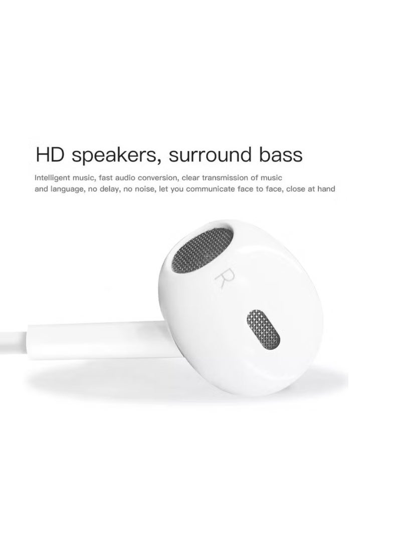 Earldom Lightning Connector Wired In-Ear Earphones with Built-in Mic - Image 2