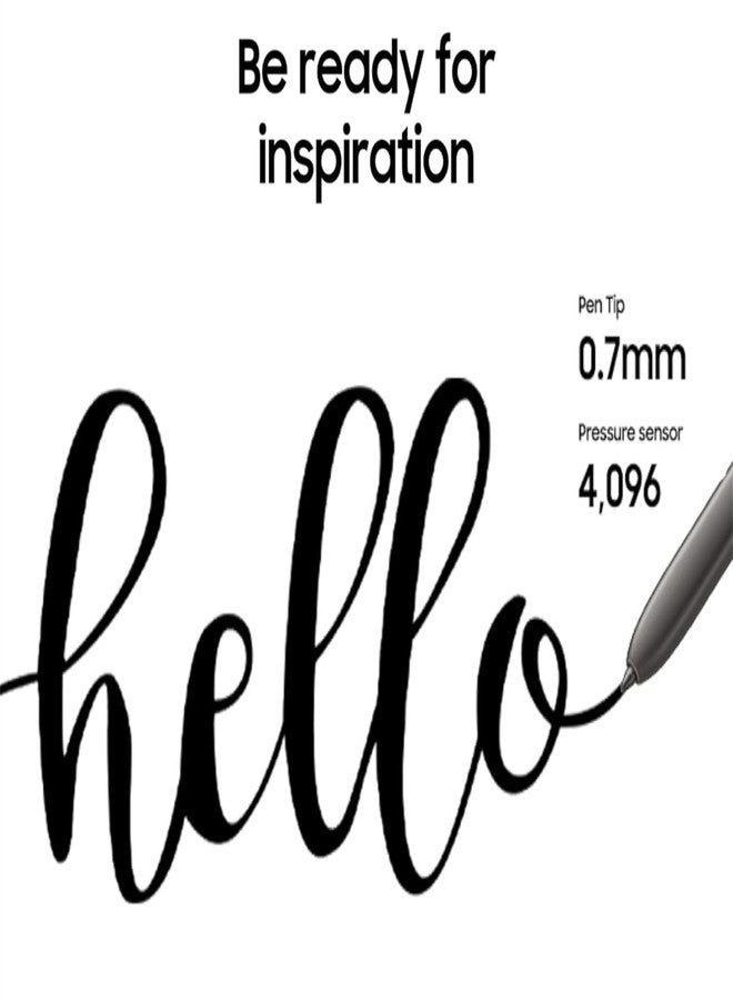 JMBTQ قلم اللمس البديل JMBTQ Galaxy S24 Ultra (مع بلوتوث) بديل لقلم اللمس Galaxy S24 Ultra 5G مع رؤوس (أسود) - Image 4