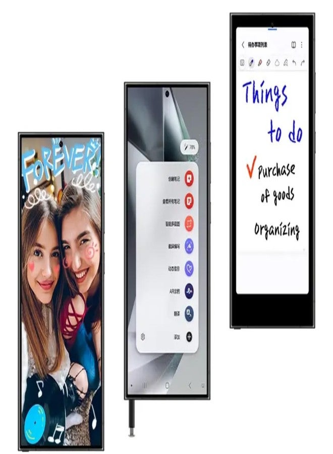 JMBTQ قلم اللمس البديل JMBTQ Galaxy S24 Ultra (مع بلوتوث) بديل لقلم اللمس Galaxy S24 Ultra 5G مع رؤوس (أسود) - Image 5