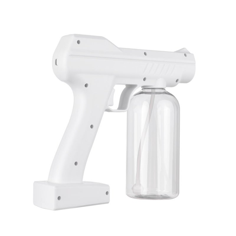 Handheld Blue Light Nano Atomizer Rechargeable Sterilizing Sprayer 800ml Portable Cordless Electric Spray Machine Adjustable Fog for Home Office Hotel School Restaurant Use - Image 3