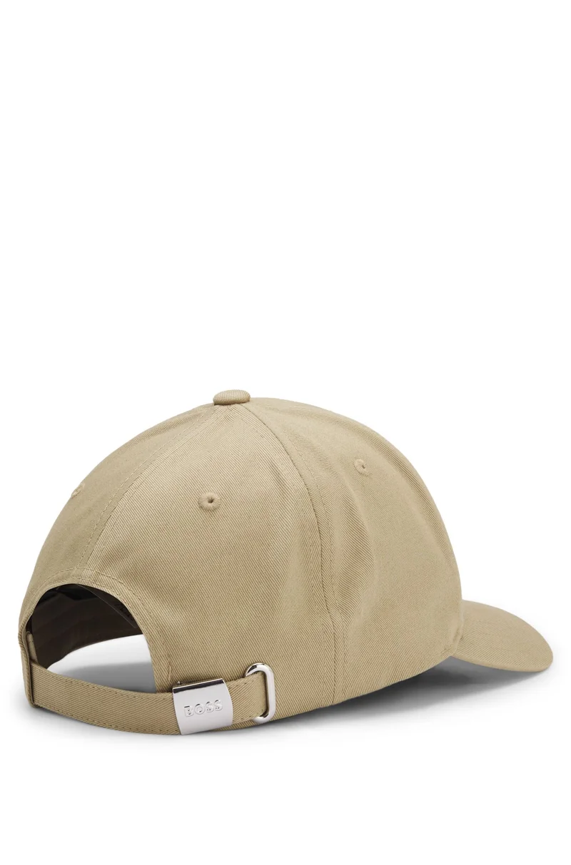BOSS Khaki Cotton-twill cap with embroidered logo for Men | Best Price UAE