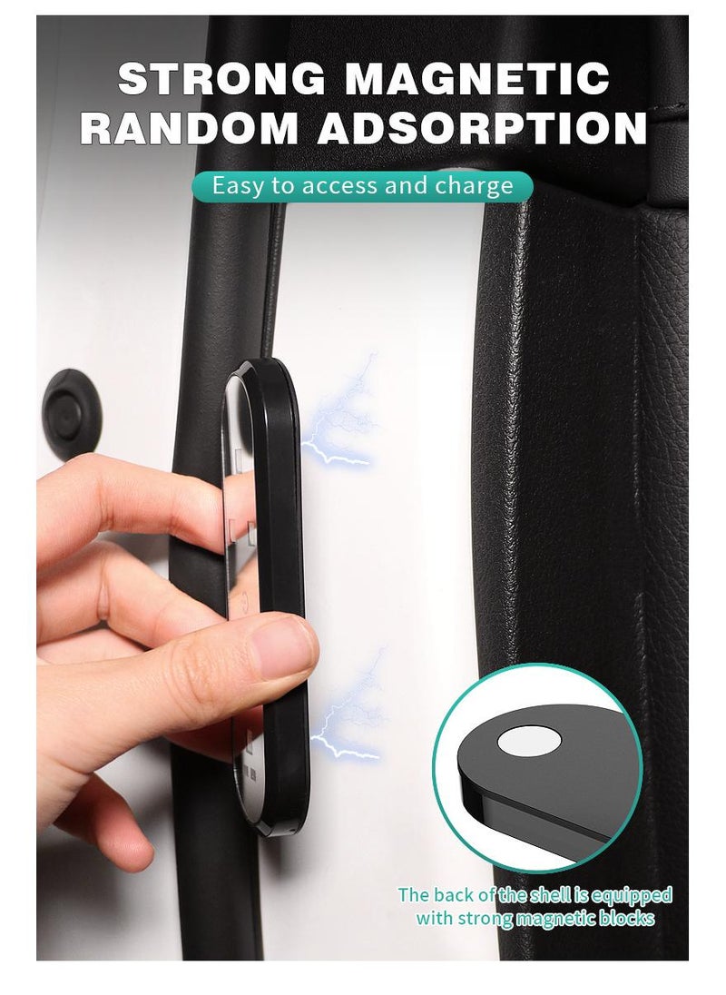 General - 2 Pieces Car Led Anti-Collision Light Warning Door Lighting Sensor Light Atmosphere Welcome Light Set - Image 1