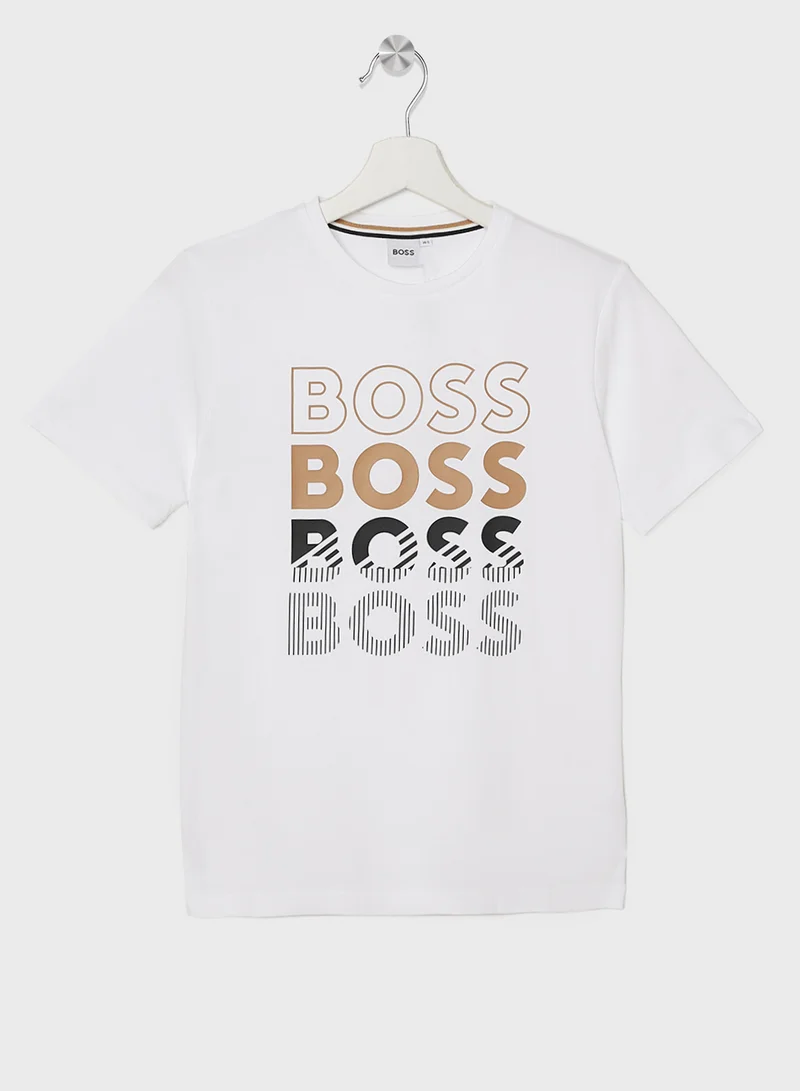 BOSS Kids Logo T-shirt