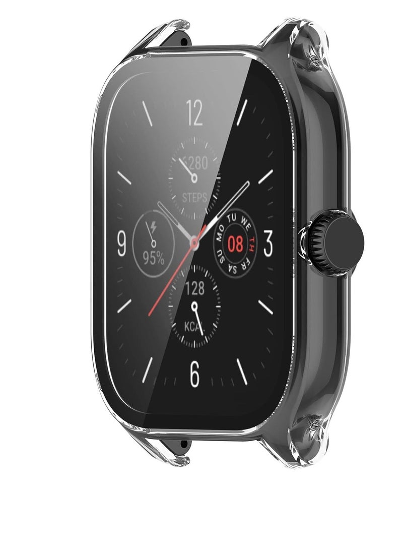 Case Compatible with Amazfit GTS 4 (Not for GTS4 Mini) Case Watch Soft TPU Shockproof Cover Slim Guard Thin Bumper Shell Protector For Amazfit GTS4 (Clear) - Image 3