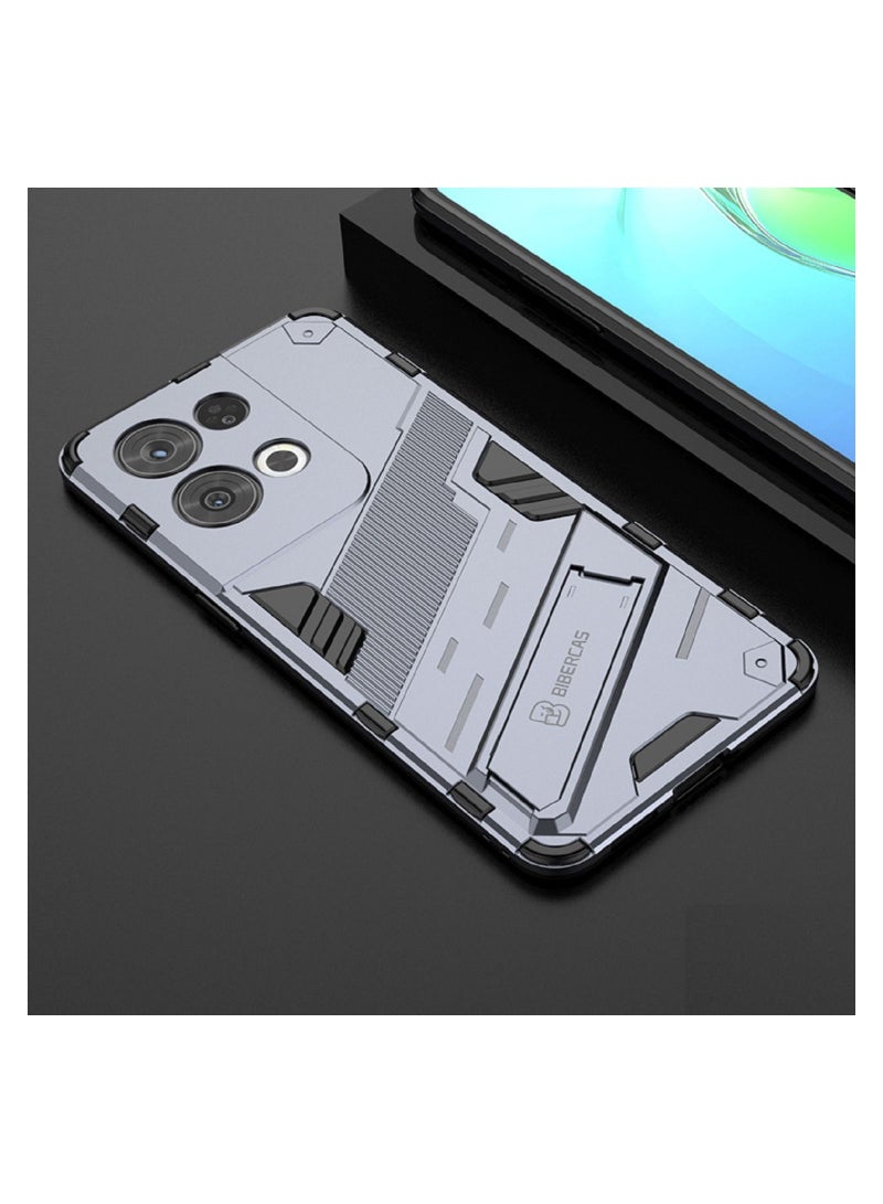 BIBERCAS غطاء خلفي مناسب لهاتف OPPO مقاوم للصدمات