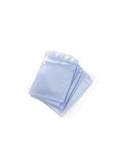 Kalon A6-Clear ID Badge Card Holders Plastic 50 pcs Pocket Pouches 118mmx 182mm Card size 108mm x 155mm  - Image 1
