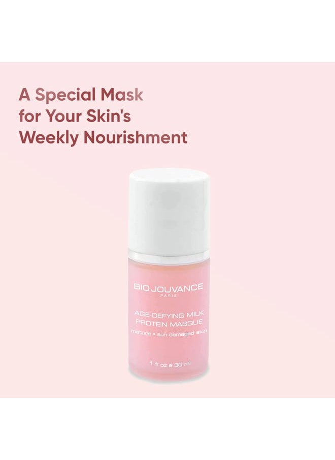 BIO JOUVANCE PARIS Bio Jouvance - Age Defying Milk Protein Mask 1 oz / 30ml Face Skin Care Treatment  - Image 2