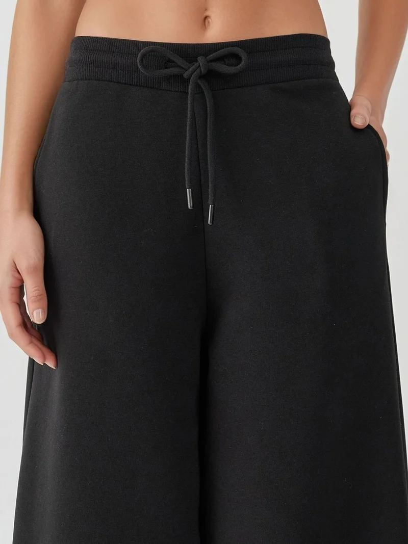 HICCUP Barrel Fit Basic Raised Sweatpants