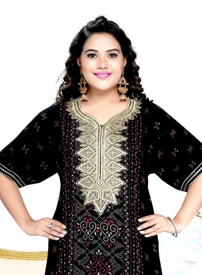 Zainah Jalabiya Good and Perfectly Styled Women's Casual Dress  - Image 2