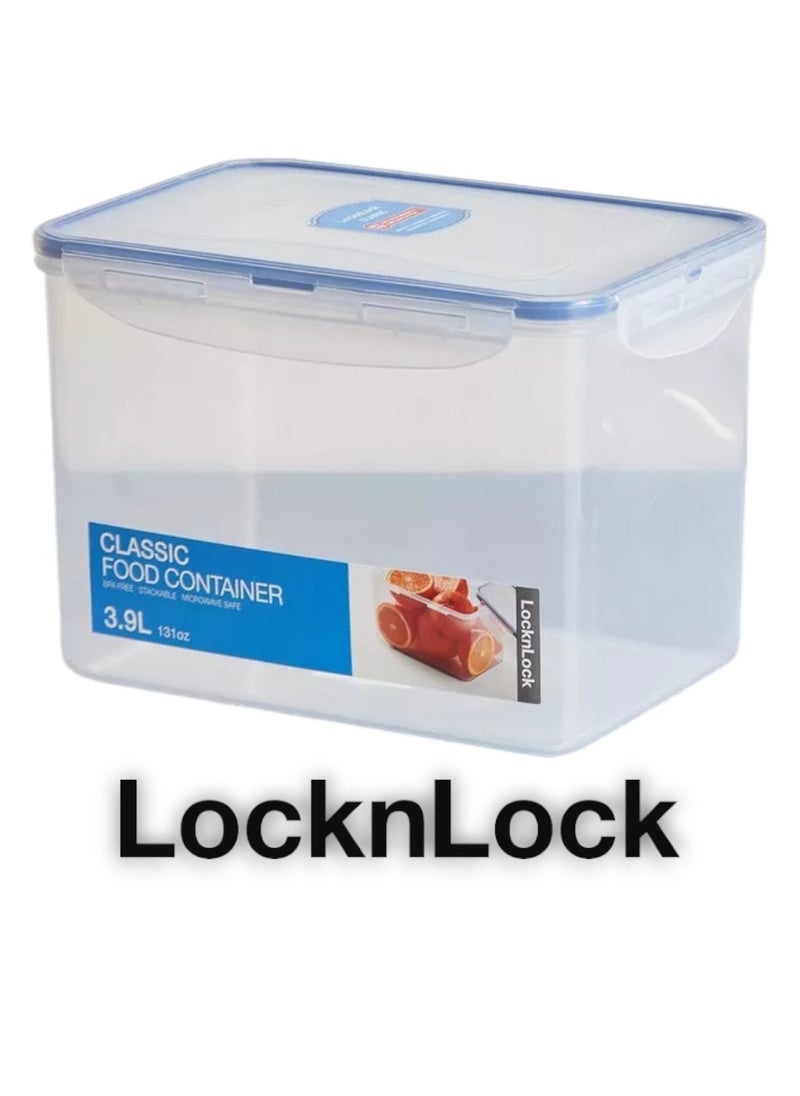 LOCK & LOCK - LocknLock 3.9L  Rectangular  Airtight Food Storage Container   - BPA-Free, Microwave, Freezer, and Dishwasher Safe - Image 1