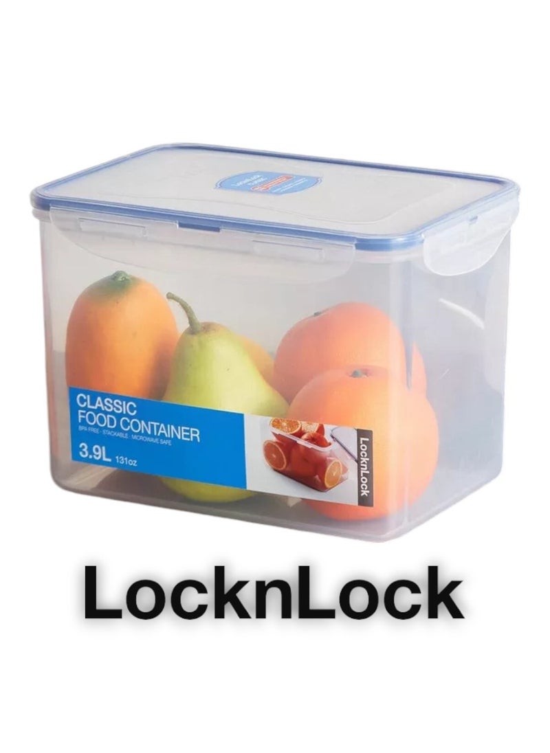 LOCK & LOCK - LocknLock 3.9L  Rectangular  Airtight Food Storage Container   - BPA-Free, Microwave, Freezer, and Dishwasher Safe - Image 1