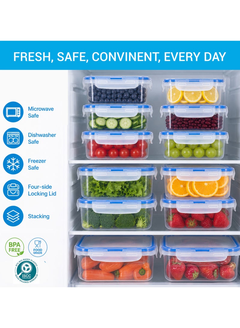 LocknLock Rectangular Tall Food Storage Container 3.9L Airtight Leakproof Lid, BPA-Free, Microwave, Freezer & Dishwasher Safe, Space-Saving Container for Meal Prep & Leftovers - Image 4