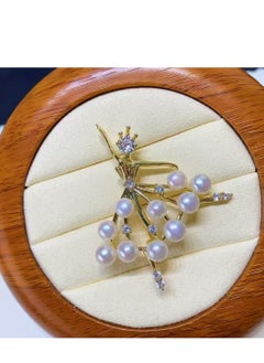 D.COLOR Natural freshwater pearl brooch  - Image 5